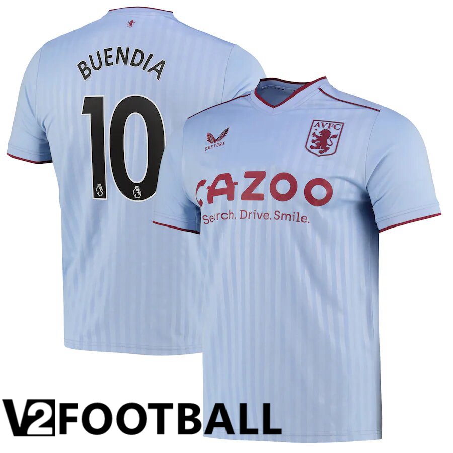 Aston Villa (BUENDIA 10) Away Shirts 2022/2023