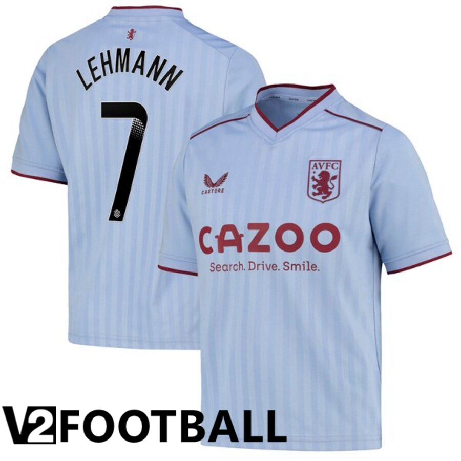 Aston Villa (LEHMANN 7) Away Shirts 2022/2023
