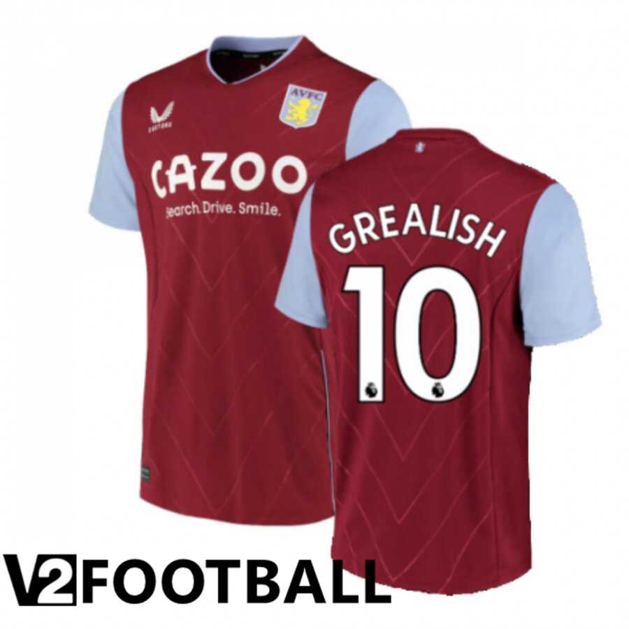Aston Villa (GREALISH 10) Home Shirts 2022/2023