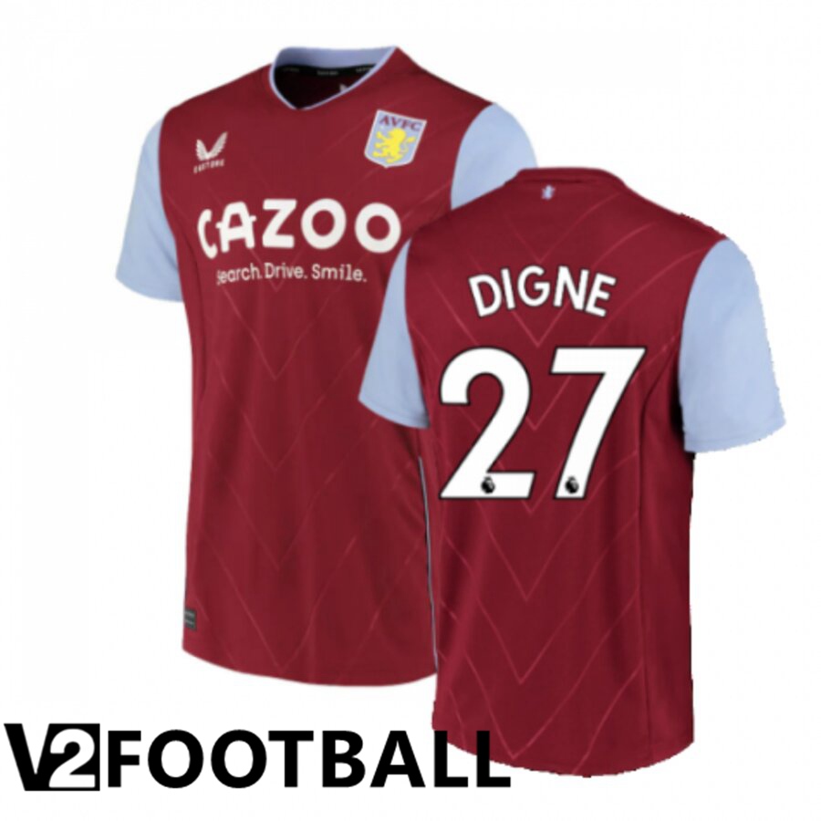 Aston Villa (DIGNE 27) Home Shirts 2022/2023