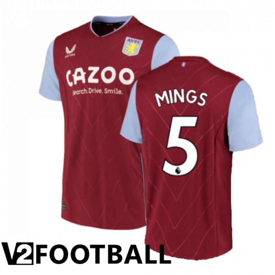 Aston Villa (MINGS 5) Home Shirts 2022/2023