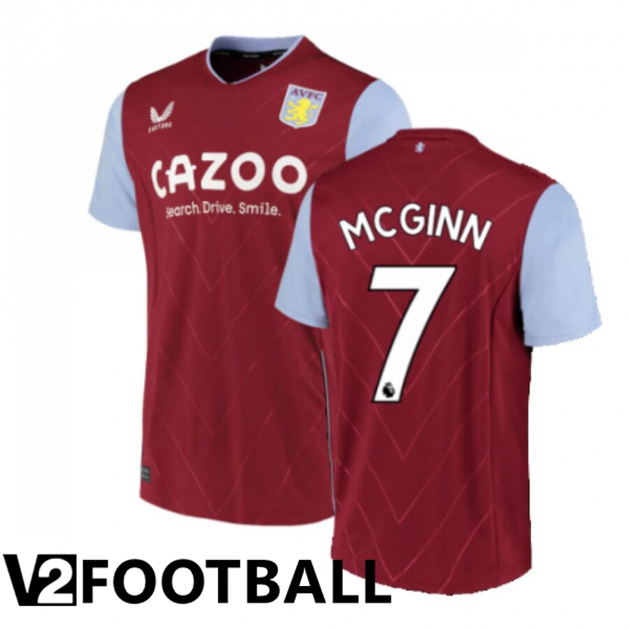 Aston Villa (MCGINN 7) Home Shirts 2022/2023