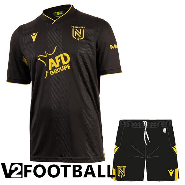 FC Nantes Kids Third Shirts Black 2022/2023