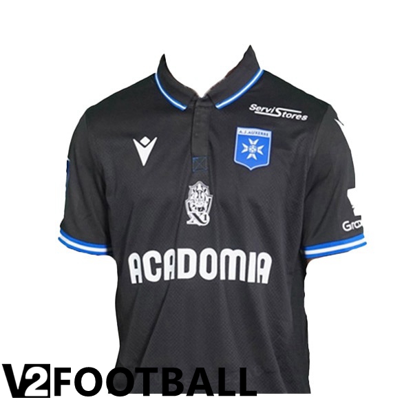 AJ Auxerre Away Shirts Black 2022/2023