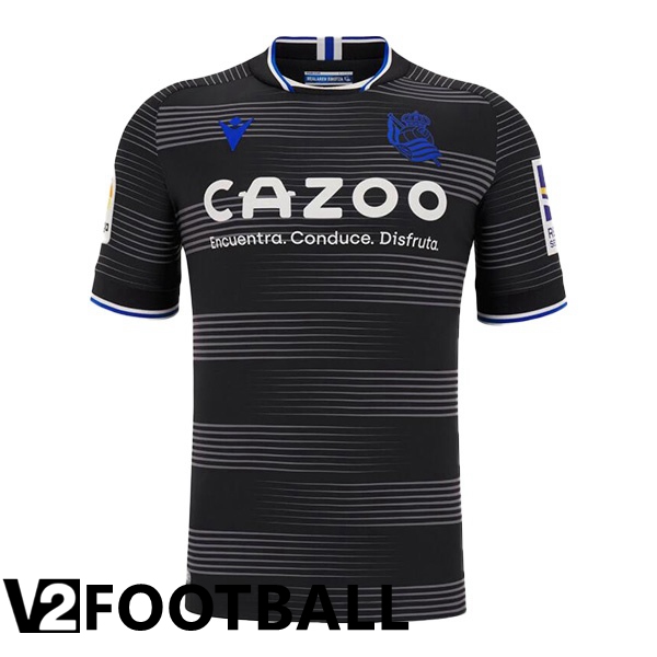 Real Sociedad Away Shirts Black 2022 2023