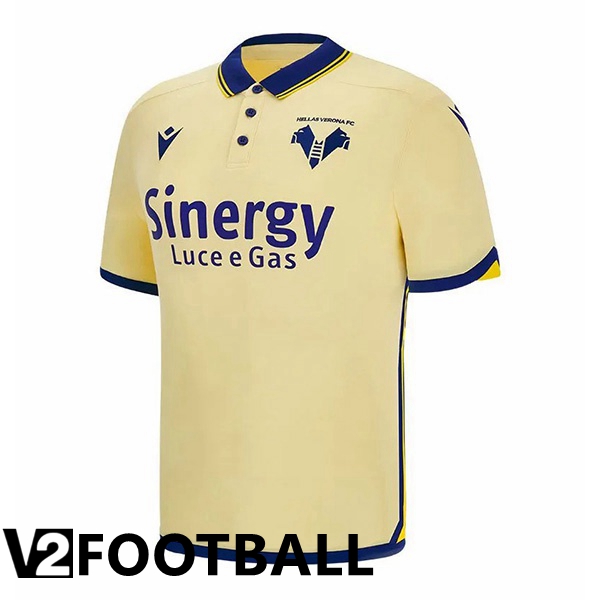 Hellas Verone Away Shirts Yellow 2022/2023