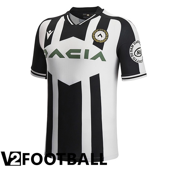 Udinese Calcio Home Shirts Black White 2022/2023