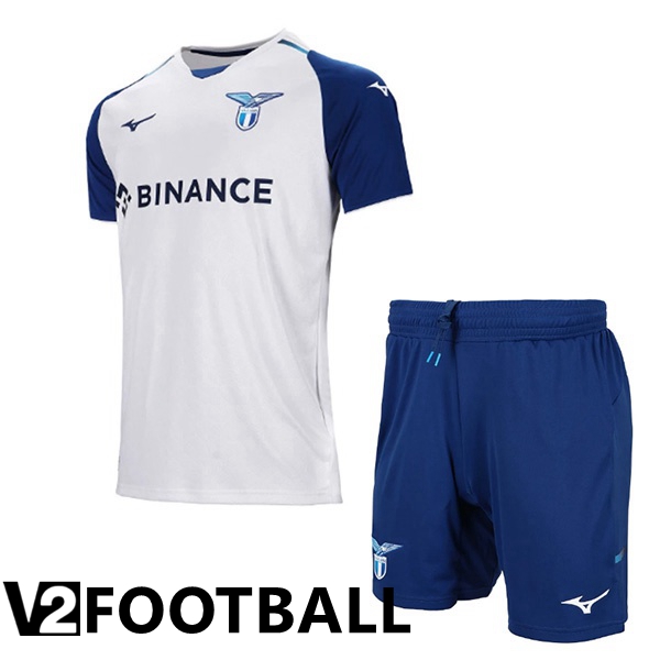 SS Lazio Kids Third Shirts White 2022/2023