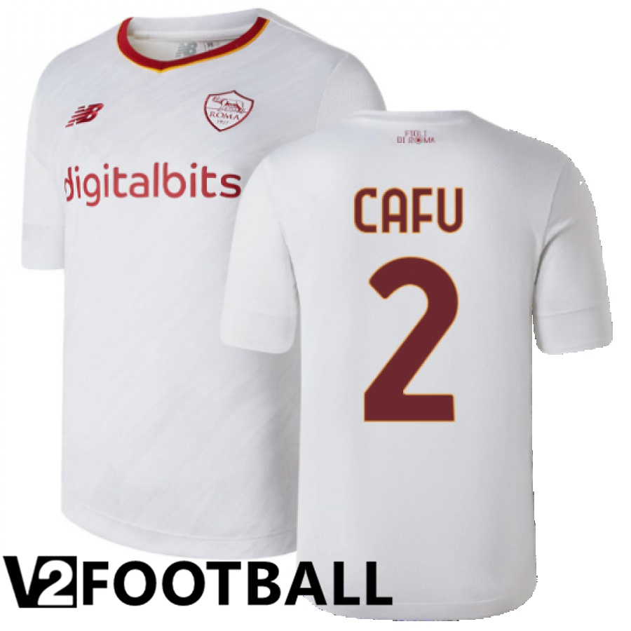 AS Roma (Cafu 2) Away Shirts 2022/2023