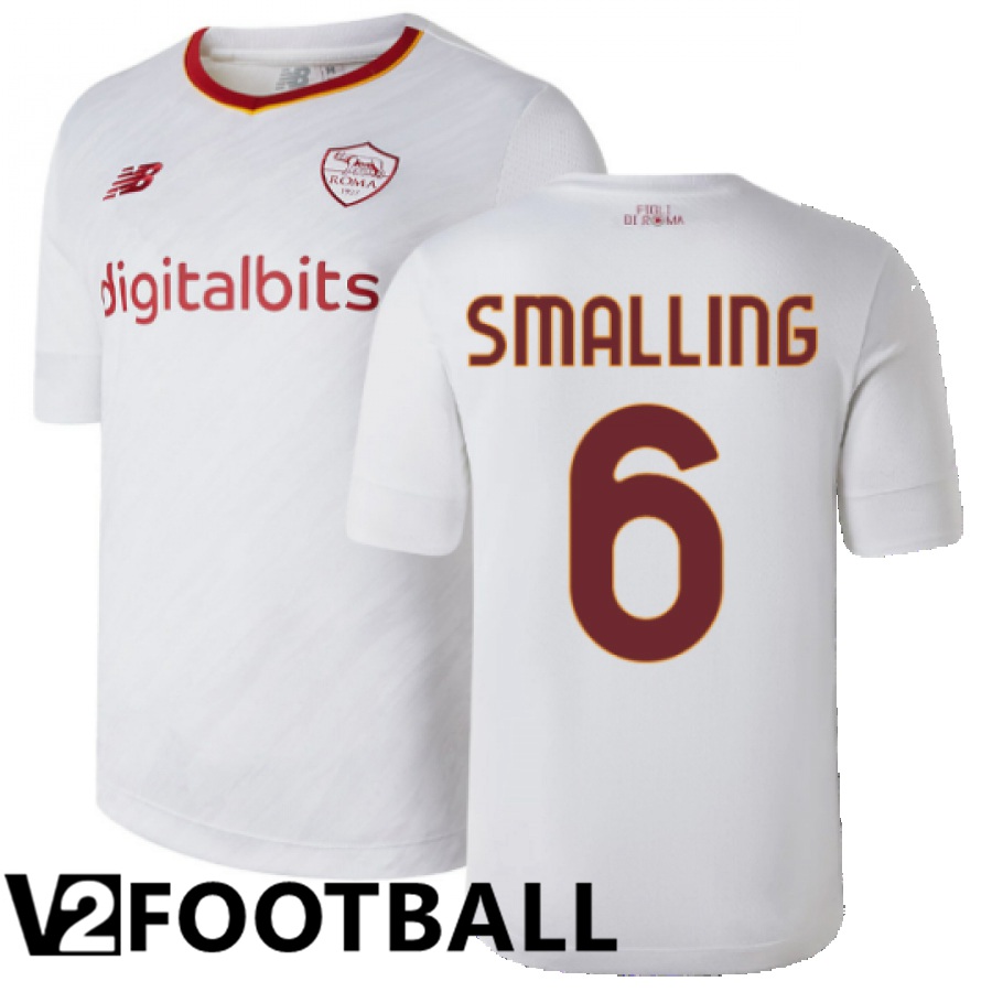 AS Roma (Smalling 6) Away Shirts 2022/2023