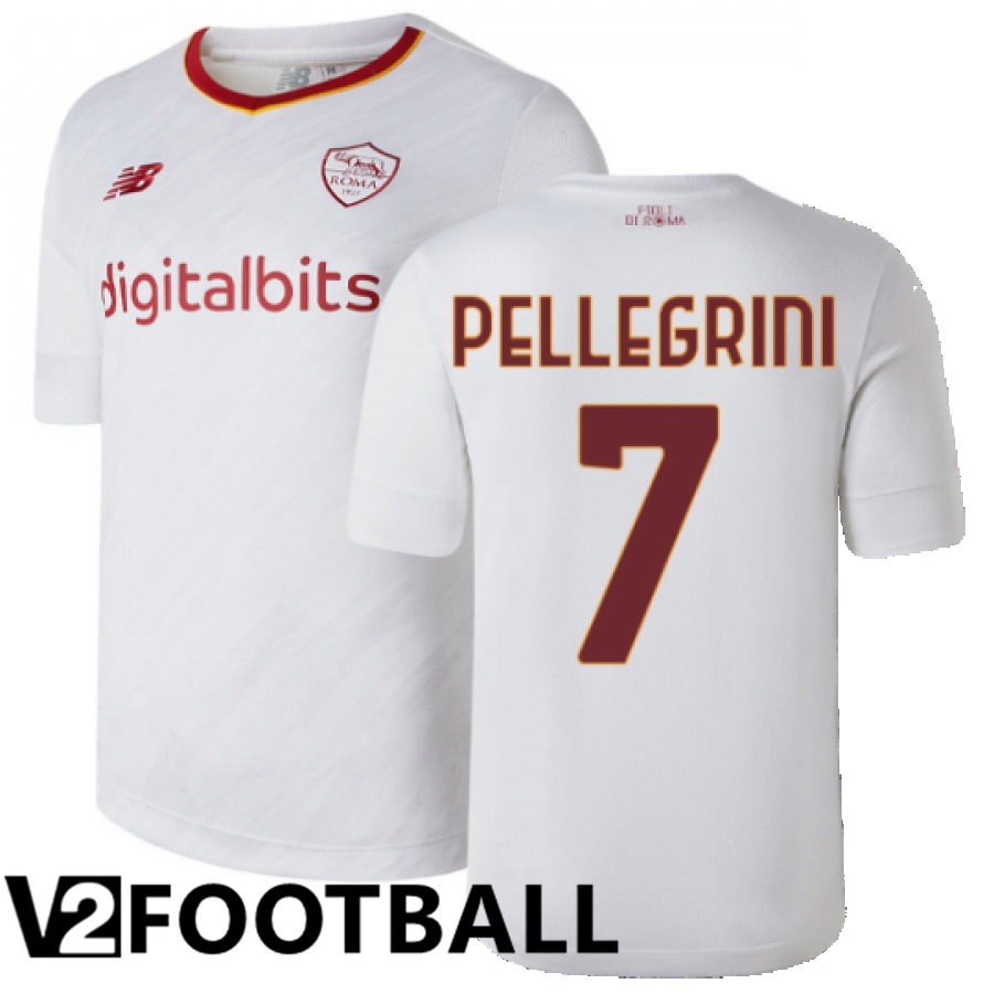AS Roma (Pellegrini 7) Away Shirts 2022/2023