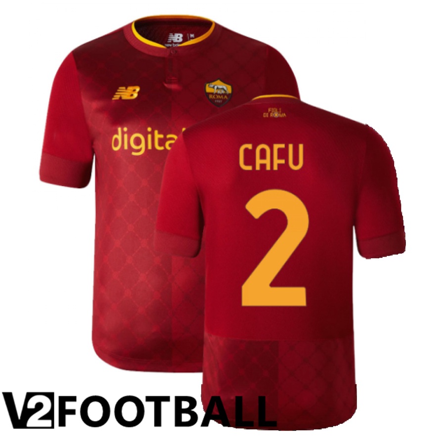 AS Roma (Cafu 2) Home Shirts 2022/2023