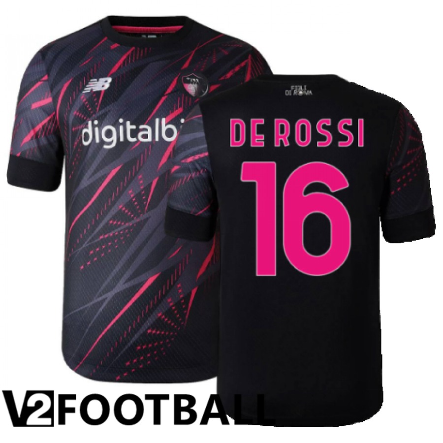 AS Roma (De Rossi 16) Third Shirts 2022/2023
