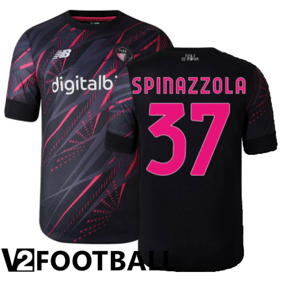 AS Roma (Spinazzola 37) Third Shirts 2022/2023