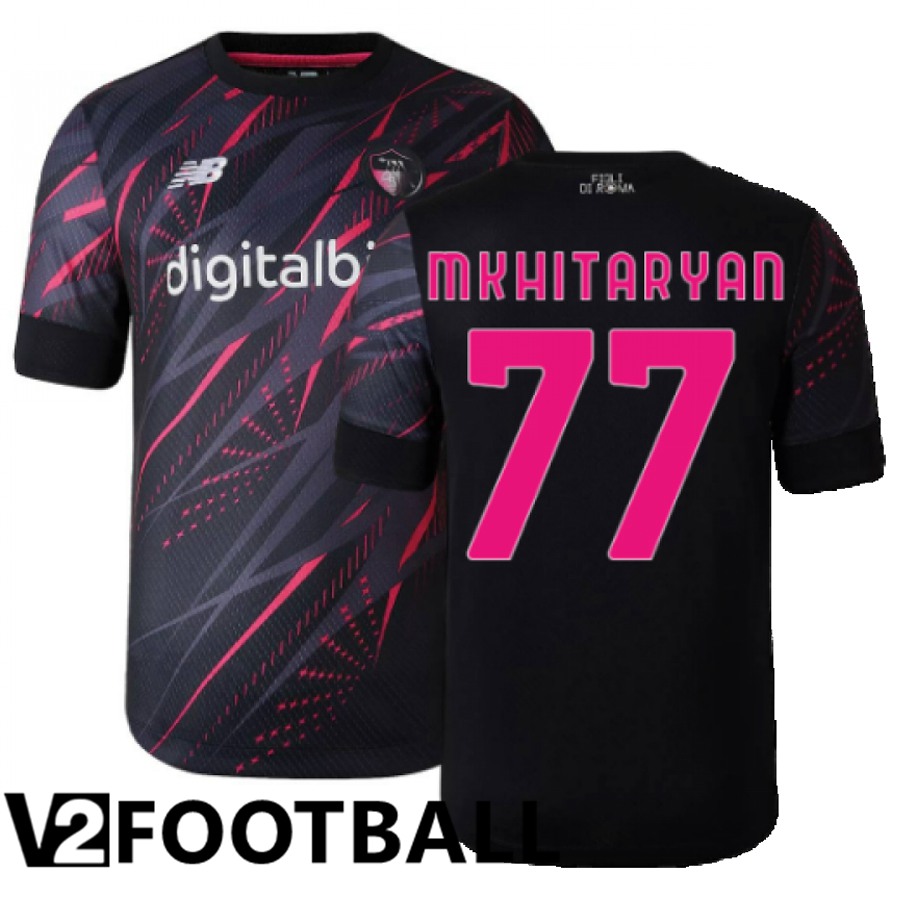 AS Roma (Mkhitaryan 77) Third Shirts 2022/2023