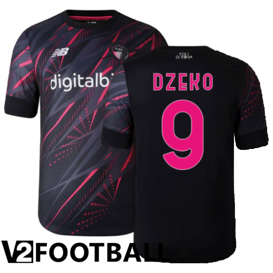 AS Roma (Dzeko 9) Third Shirts 2022/2023