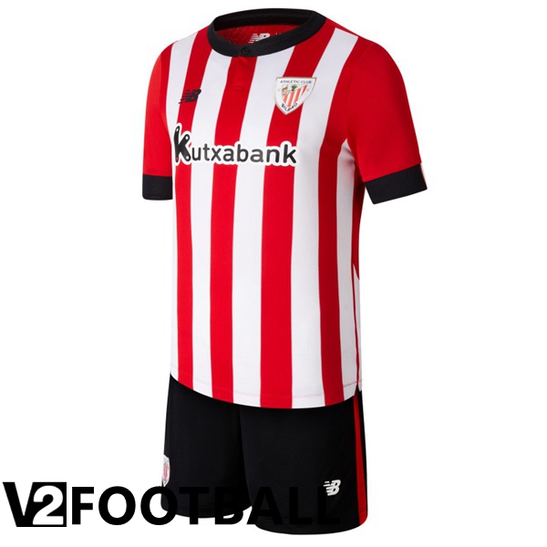 Athletic Bilbao Kids Home Shirts Red 2022/2023