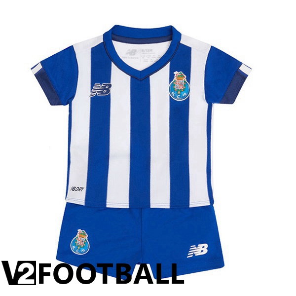 FC Porto Kids Home Shirts Blue White 2022 2023