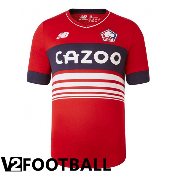 Lille OSC Home Shirts Red 2022/2023