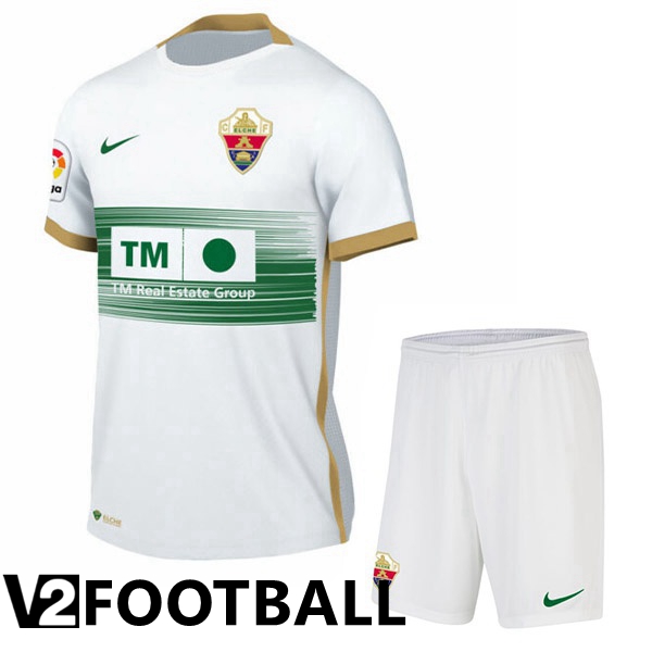 Elche CF Kids Home Shirts White 2022/2023