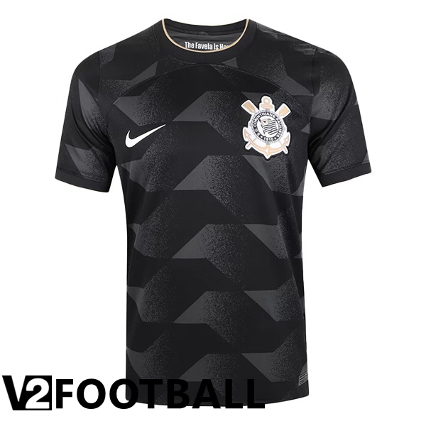 Corinthians Away Shirts Black 2022/2023