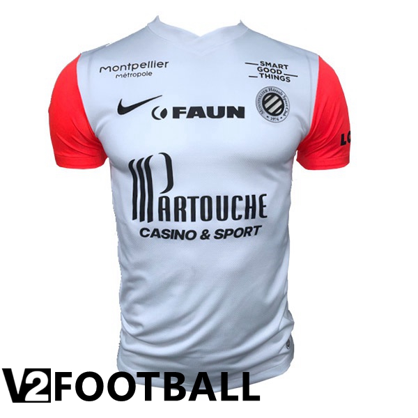 Montpellier HSC Away Shirts Grey 2022/2023