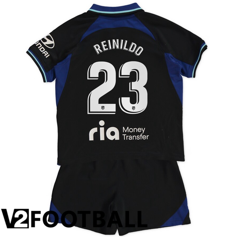 Atletico Madrid (Reinildo 23) Kids Away Shirts 2022/2023