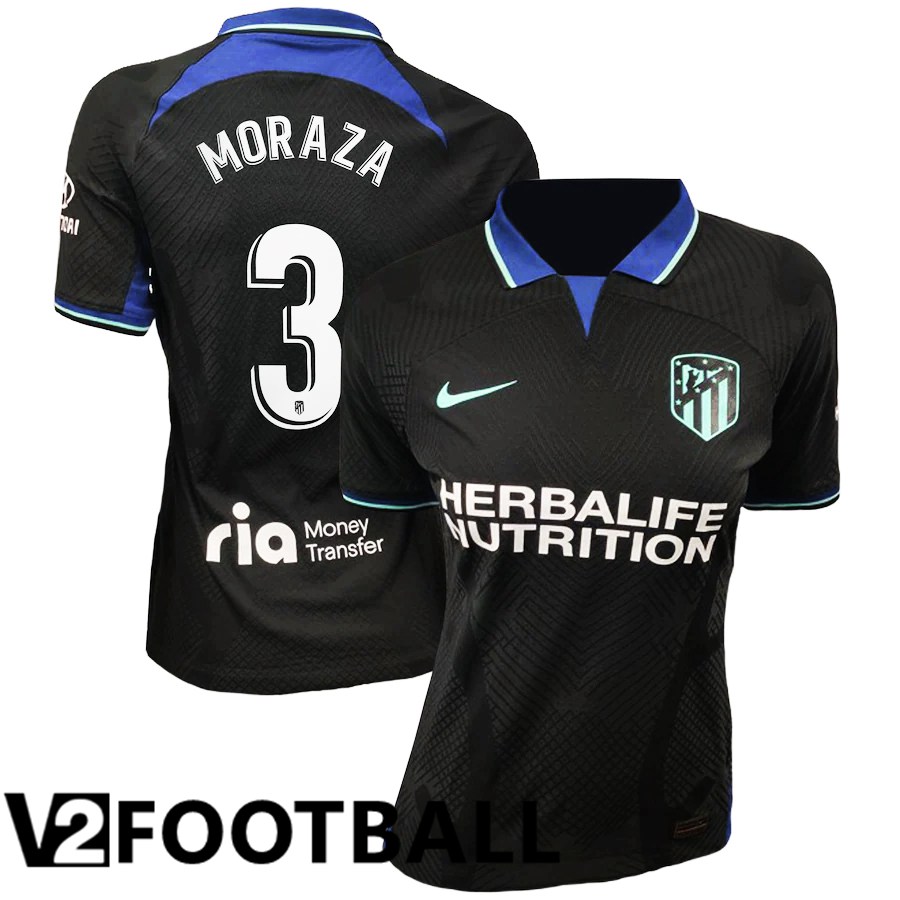 Atletico Madrid (Moraza 3) Womens Away Shirts 2022/2023