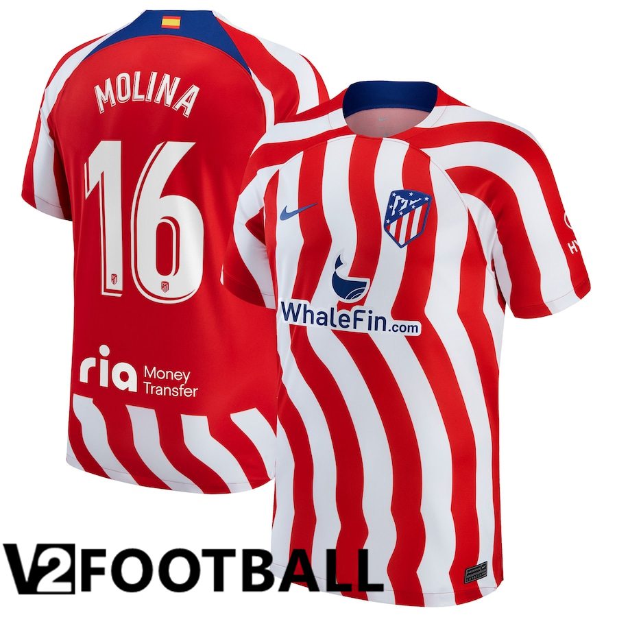 Atletico Madrid (Molina 16) Home Shirts 2022/2023
