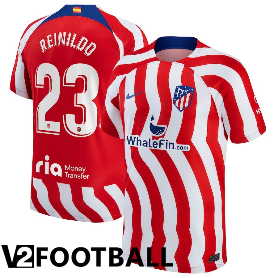 Atletico Madrid (Reinildo 23) Home Shirts 2022/2023
