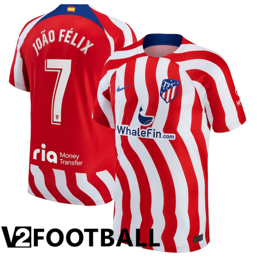 Atletico Madrid (João Félix 7) Home Shirts 2022/2023