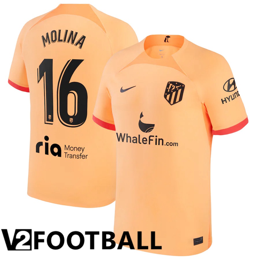 Atletico Madrid (Molina 16) Third Shirts 2022/2023