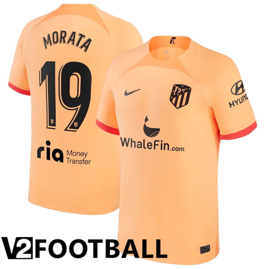 Atletico Madrid (Morata 19) Third Shirts 2022/2023