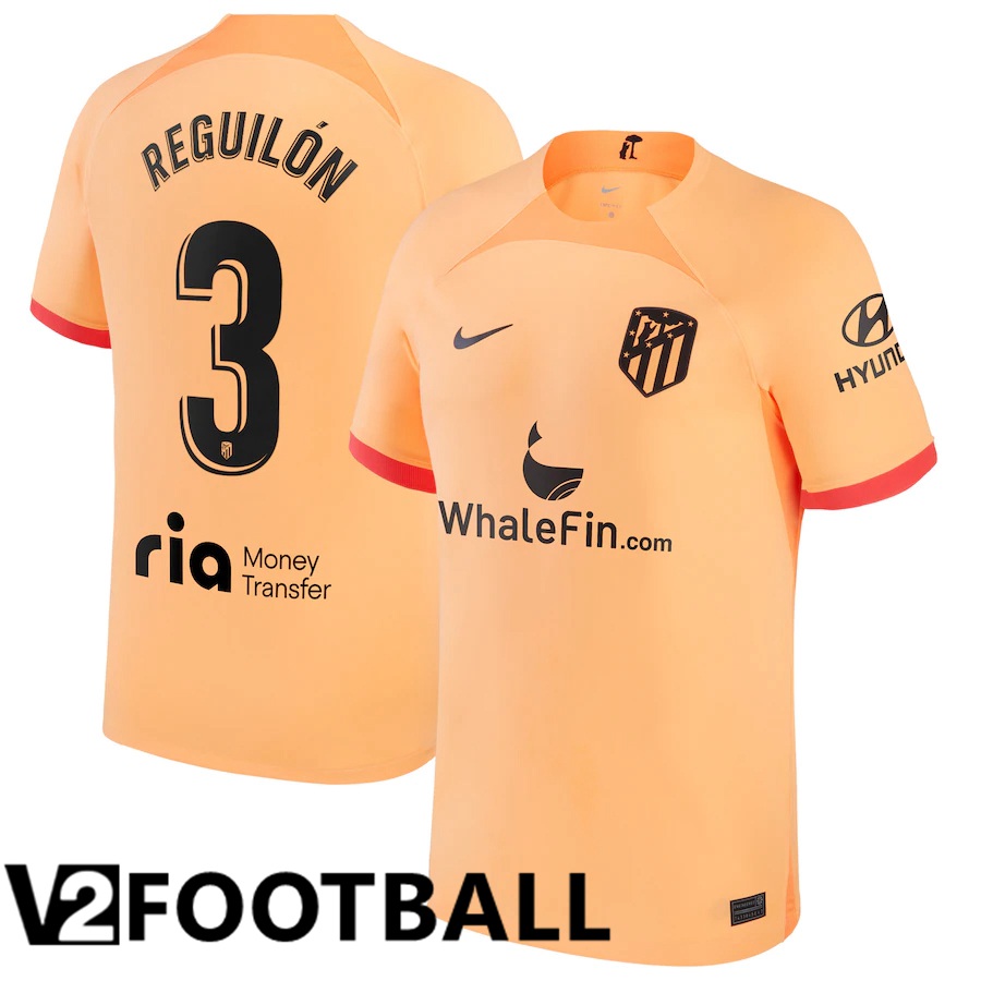 Atletico Madrid (Reguilón 3) Third Shirts 2022/2023