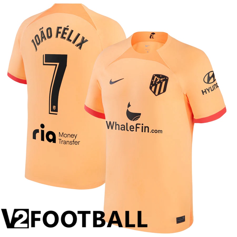 Atletico Madrid (João Félix 7) Third Shirts 2022/2023