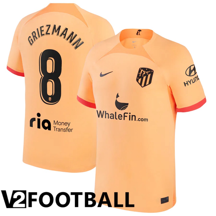 Atletico Madrid (Griezmann 8) Third Shirts 2022/2023