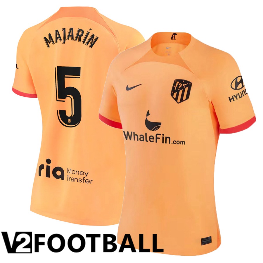 Atletico Madrid (Majarín 5) Womens Third Shirts 2022/2023