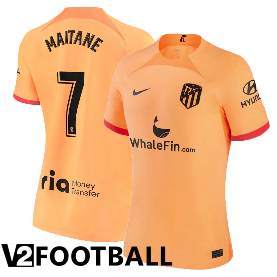 Atletico Madrid (Maitane 7) Womens Third Shirts 2022/2023