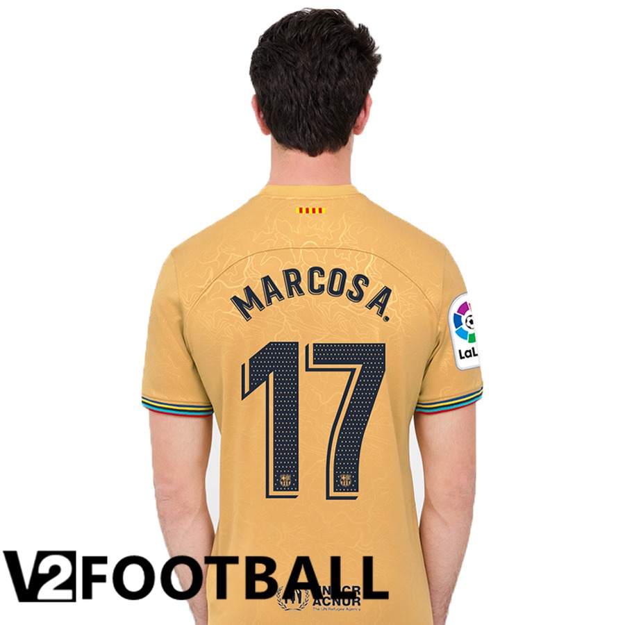 FC Barcelona (Marcos A.17) Away Shirts 2022/2023