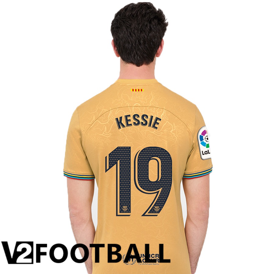 FC Barcelona (Kessie 19) Away Shirts 2022/2023
