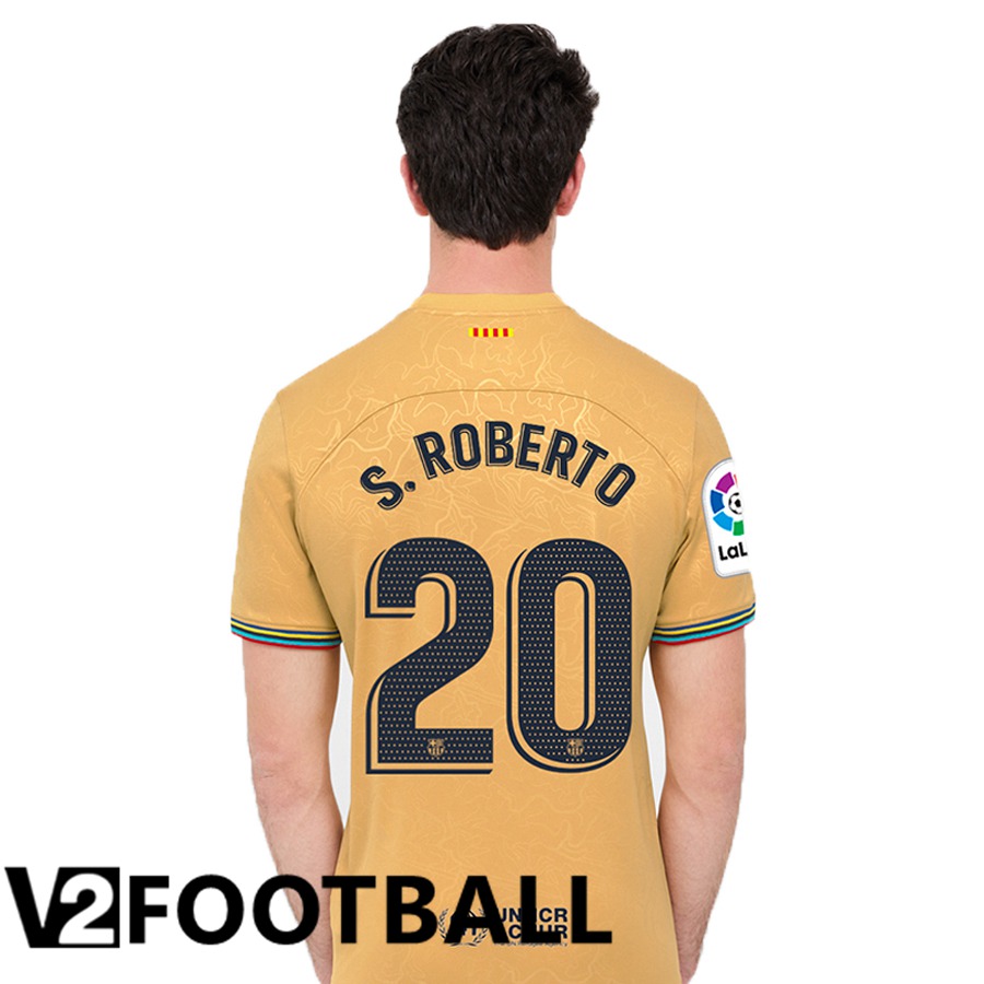 FC Barcelona (S.Roberto 20) Away Shirts 2022/2023