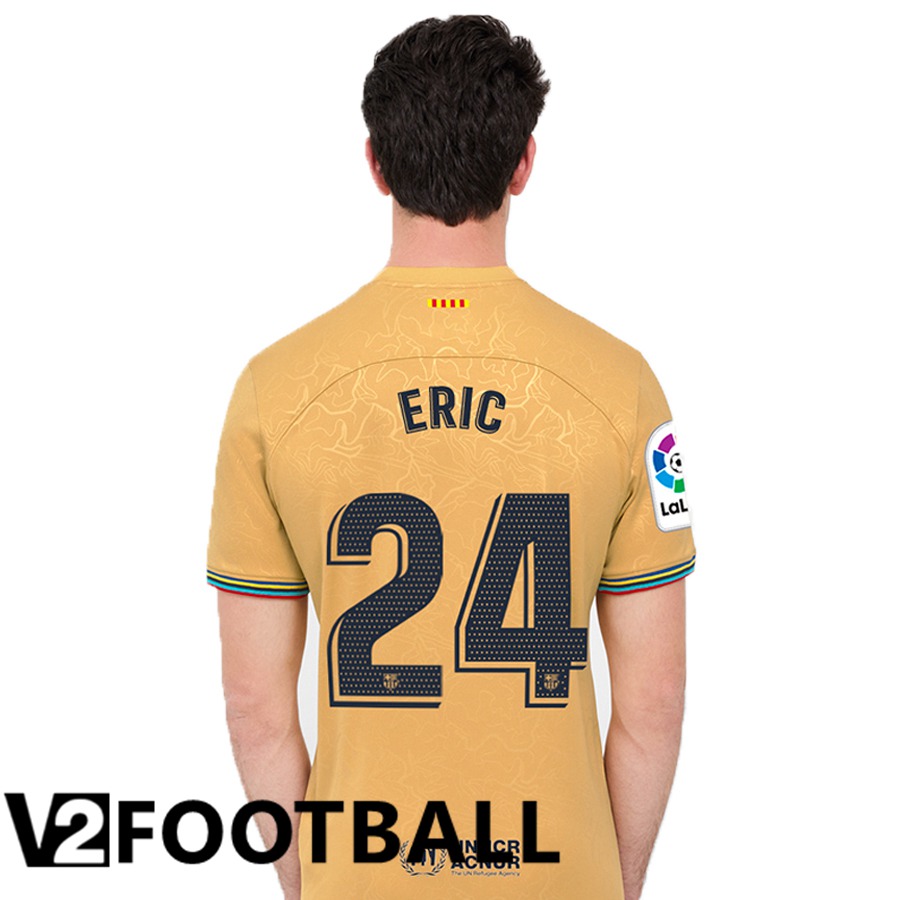 FC Barcelona (Eric 24) Away Shirts 2022/2023