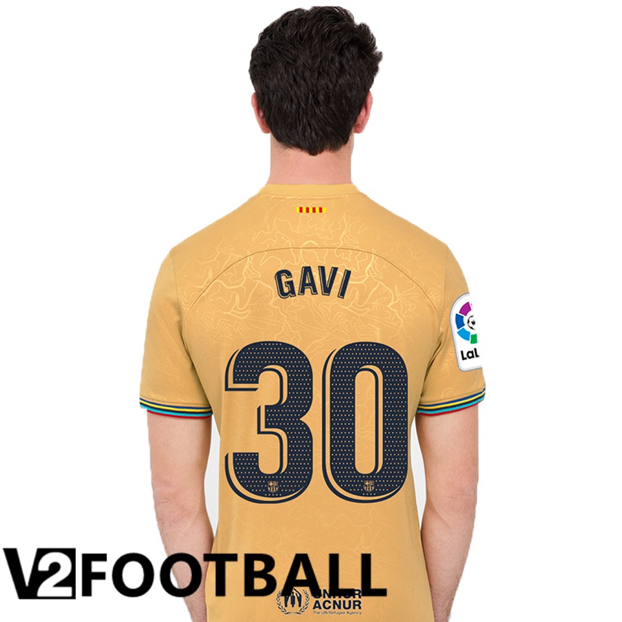FC Barcelona (Gavi 30) Away Shirts 2022/2023