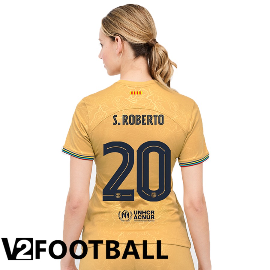 FC Barcelona (S.Roberto 20) Womens Away Shirts 2022/2023