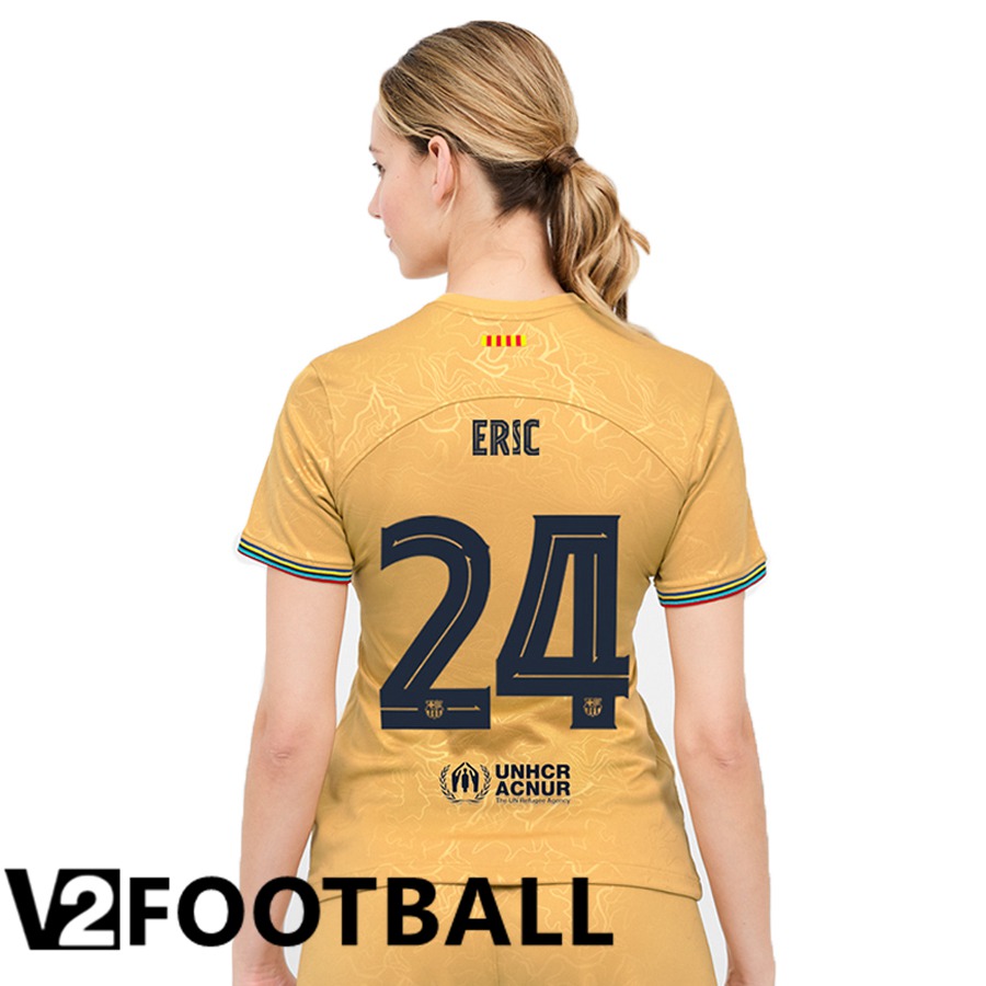 FC Barcelona (Eric 24) Womens Away Shirts 2022/2023