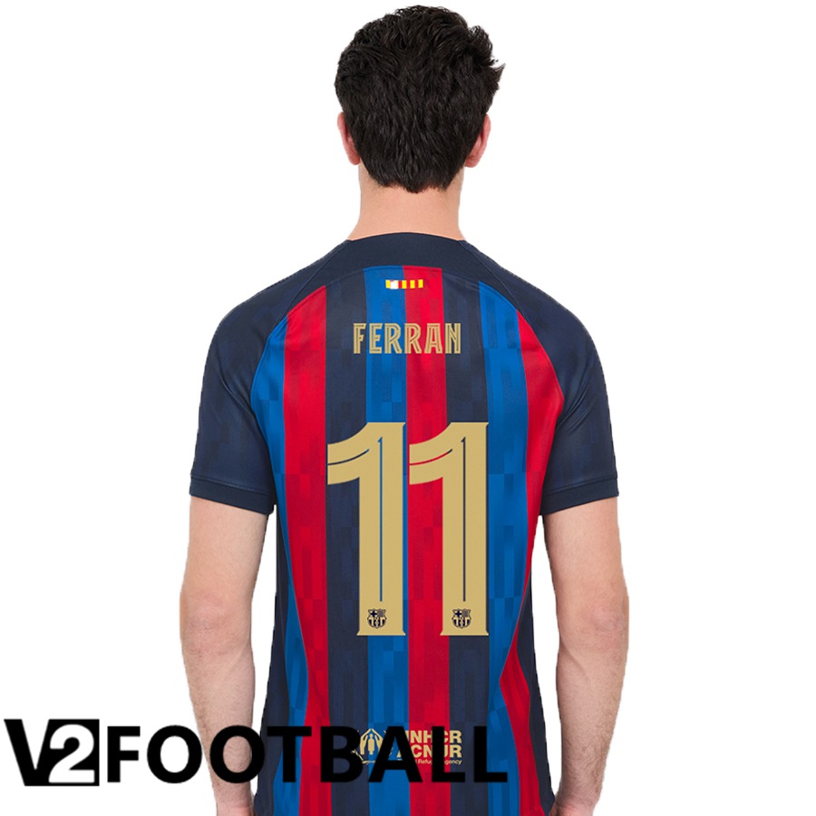 FC Barcelona (Ferran 11) Home Shirts 2022/2023