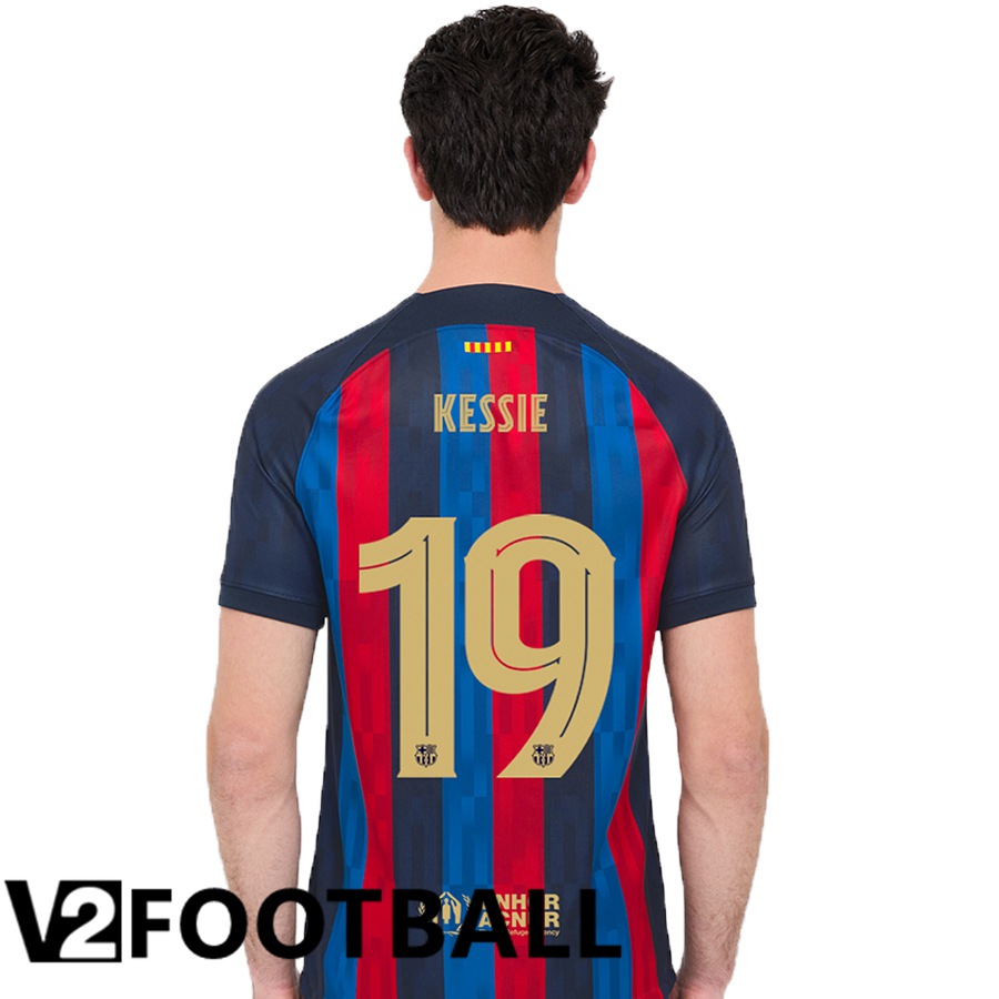FC Barcelona (Kessie 19) Home Shirts 2022/2023