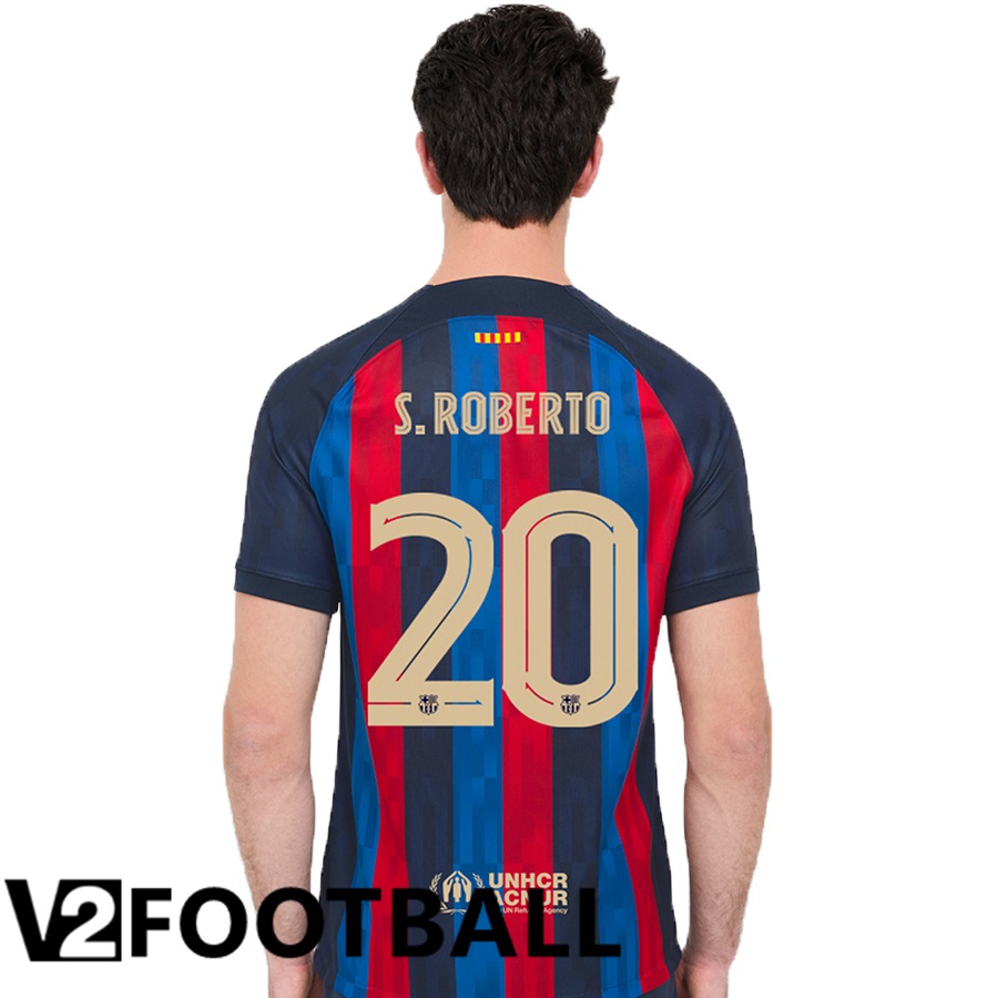 FC Barcelona (S.Roberto 20) Home Shirts 2022/2023