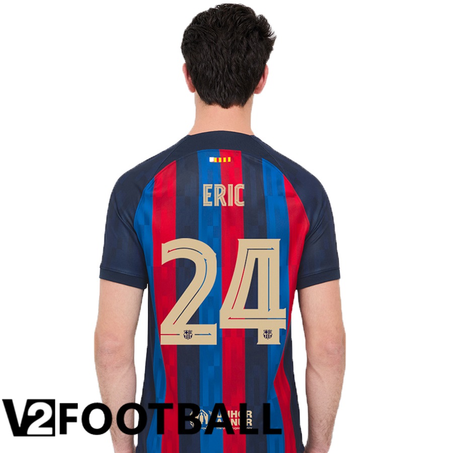 FC Barcelona (Eric 24) Home Shirts 2022/2023
