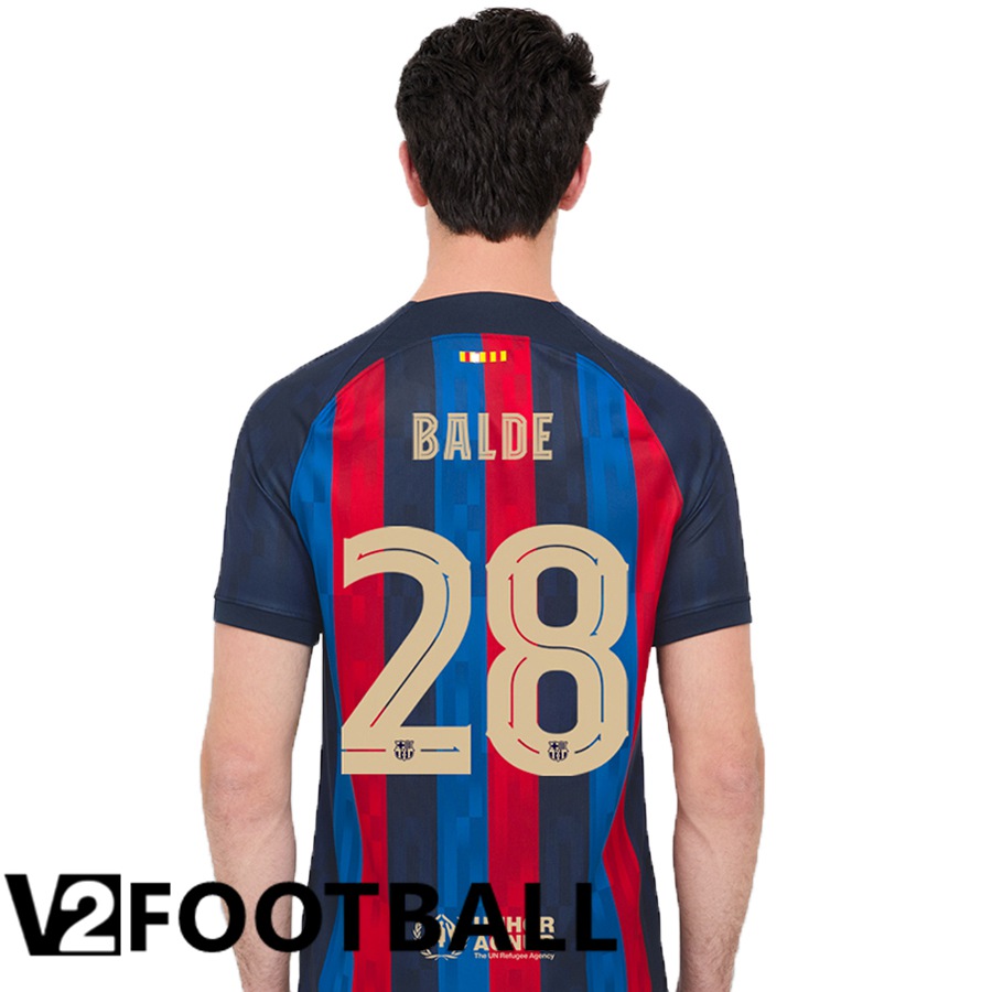 FC Barcelona (Balde 28) Home Shirts 2022/2023